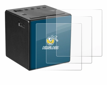 Imagen del dispositivo Sony ICF-C1 con una amplia variedad de protectores de pantalla.