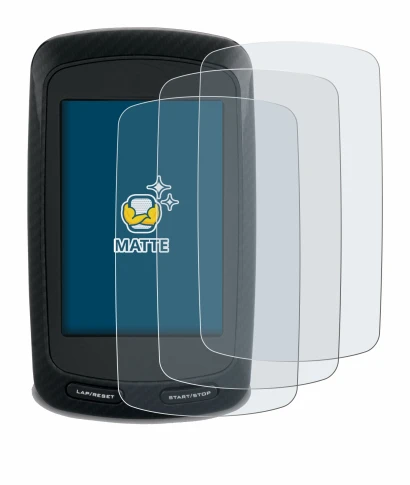Imagen del dispositivo Garmin Edge 800 con una amplia variedad de protectores de pantalla.