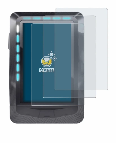 Imagen del dispositivo Wahoo Elemnt GPS con una amplia variedad de protectores de pantalla.