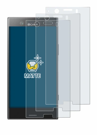 Imagen del dispositivo Sony Xperia XZ1 Compact con una amplia variedad de protectores de pantalla.