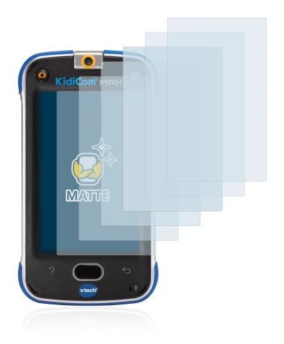 Imagen del dispositivo Vtech Kidicom Max con una amplia variedad de protectores de pantalla.