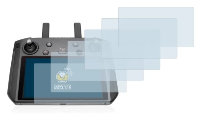 Imagen del dispositivo DJI Smart Controller con una amplia variedad de protectores de pantalla.