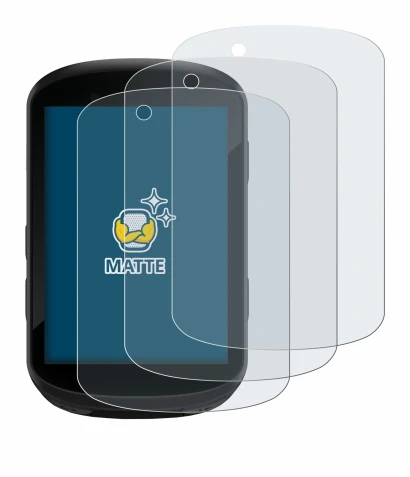 Imagen del dispositivo Garmin Edge 830 con una amplia variedad de protectores de pantalla.