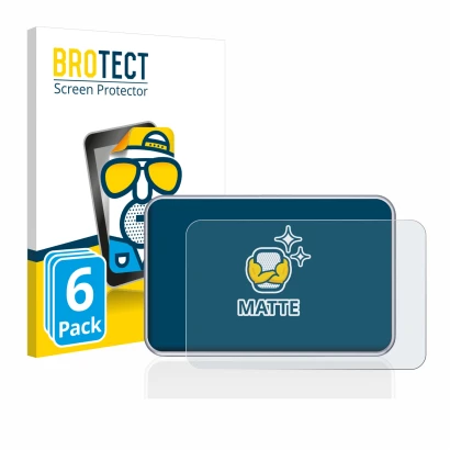 Parte frontal de un envase de producto con el logotipo de la marca BROTECT. Al lado se muestra el dispositivo Tandem diabetes 