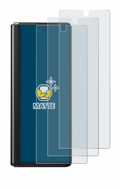 Imagen del dispositivo Samsung Galaxy Z Fold 2 5G con una amplia variedad de protectores de pantalla.