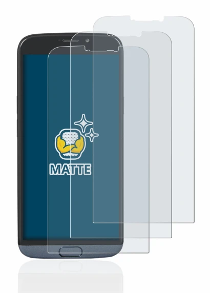 Imagen del dispositivo Doro 8050 con una amplia variedad de protectores de pantalla.