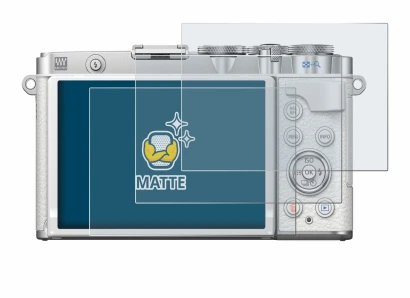 Imagen del dispositivo Olympus PEN E-P7 con una amplia variedad de protectores de pantalla.