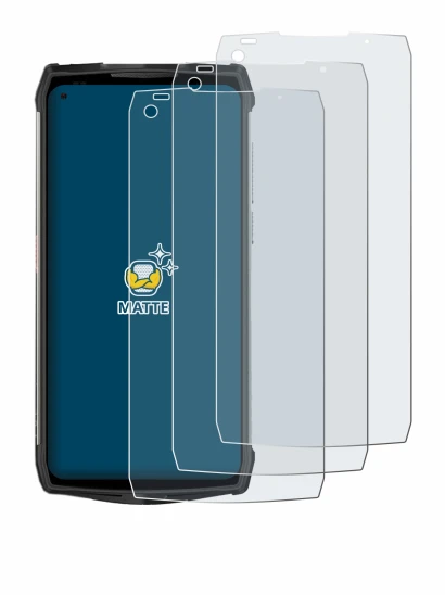 Imagen del dispositivo Ulefone Power Armor 13 con una amplia variedad de protectores de pantalla.