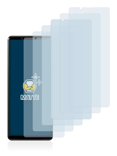 Imagen del dispositivo Sony Xperia Pro-I con una amplia variedad de protectores de pantalla.