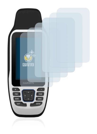 Imagen del dispositivo Garmin GPSMAP 79s con una amplia variedad de protectores de pantalla.