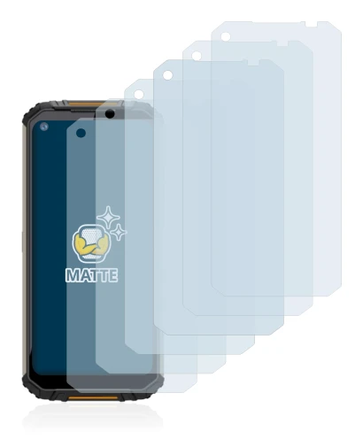 Imagen del dispositivo Oukitel WP16 con una amplia variedad de protectores de pantalla.