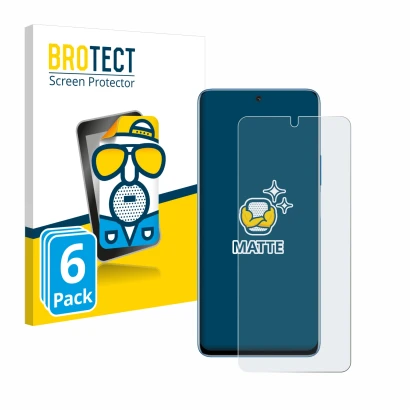 Parte frontal de un envase de producto con el logotipo de la marca BROTECT. Al lado se muestra el dispositivo Honor Magic 4 Li