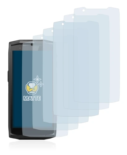 Imagen del dispositivo Crosscall Core-M5 con una amplia variedad de protectores de pantalla.