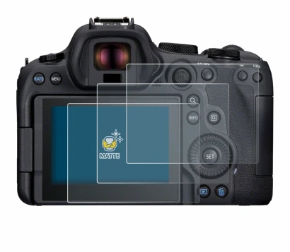 Imagen del dispositivo Canon EOS R6 Mark II con una amplia variedad de protectores de pantalla.