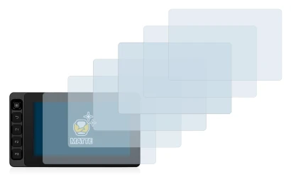 Imagen del dispositivo SmallHD Ultra 5 con una amplia variedad de protectores de pantalla.