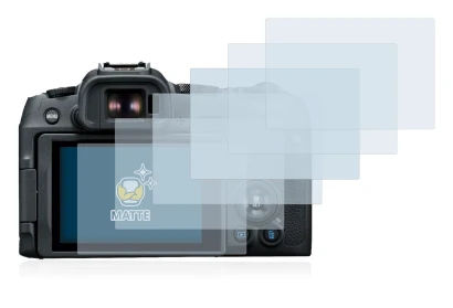 Imagen del dispositivo Canon EOS R8 con una amplia variedad de protectores de pantalla.