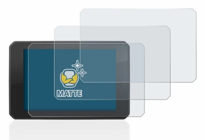 Imagen del dispositivo FIT-EBIKE Display Comfort con una amplia variedad de protectores de pantalla.