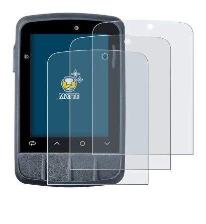 Imagen del dispositivo Giant Dash M200 con una amplia variedad de protectores de pantalla.