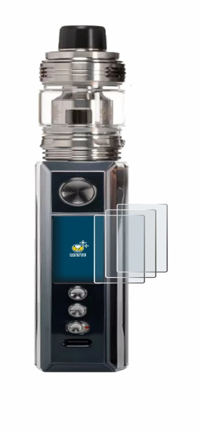 Imagen del dispositivo Voopoo Drag M100S con una amplia variedad de protectores de pantalla.