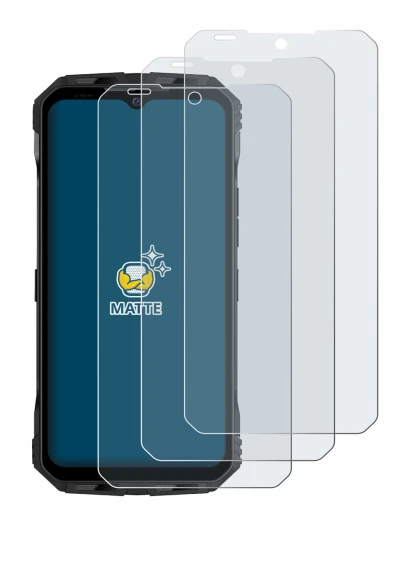 Imagen del dispositivo Doogee V30 con una amplia variedad de protectores de pantalla.
