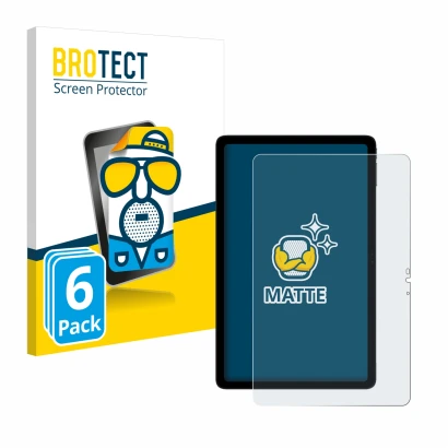 Parte frontal de un envase de producto con el logotipo de la marca BROTECT. Al lado se muestra el dispositivo Doogee T20s con