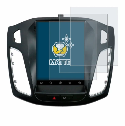 Imagen del dispositivo Isudar Ford/Focus MK3 2012–2019 con una amplia variedad de protectores de pantalla.