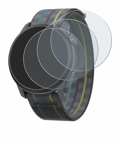 Imagen del dispositivo Coros Pace 3 con una amplia variedad de protectores de pantalla.
