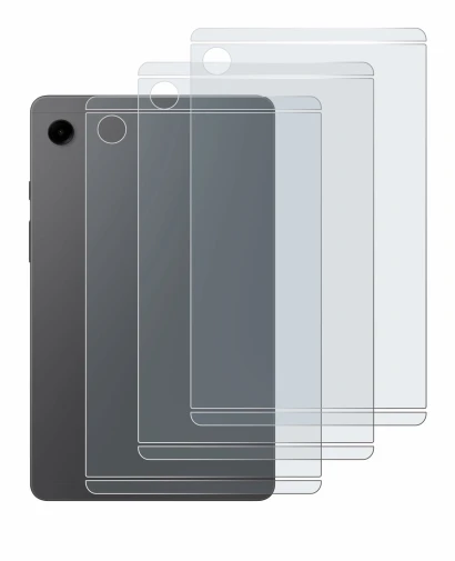 Imagen del dispositivo Samsung Galaxy Tab A9 WiFi (Trasero) con una amplia variedad de protectores de pantalla.