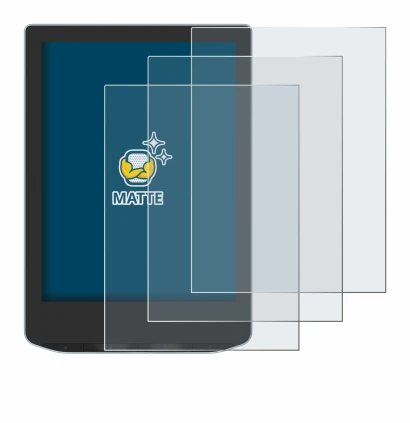 Imagen del dispositivo Vivlio Light con una amplia variedad de protectores de pantalla.