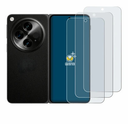 Imagen del dispositivo OnePlus Open (case-friendly) con una amplia variedad de protectores de pantalla.