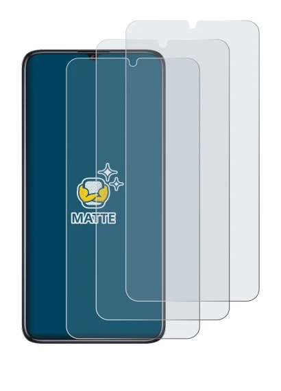 Imagen del dispositivo Oukitel C51 con una amplia variedad de protectores de pantalla.