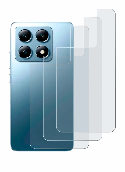 Imagen del dispositivo Xiaomi 14T Pro (Trasero) con una amplia variedad de protectores de pantalla.