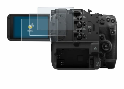 Imagen del dispositivo Canon EOS C400 con una amplia variedad de protectores de pantalla.