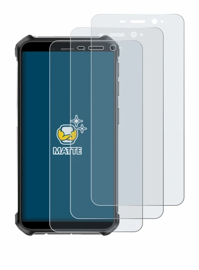 Imagen del dispositivo Ulefone Armor X12 con una amplia variedad de protectores de pantalla.