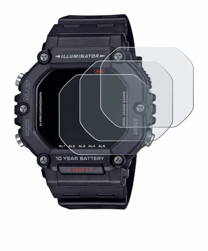 Imagen del dispositivo Casio AE-1600H con una amplia variedad de protectores de pantalla.