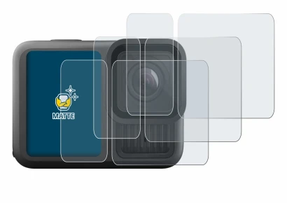 Imagen del dispositivo GoPro Hero 13 Black Ultra Wide Edition con una amplia variedad de protectores de pantalla.