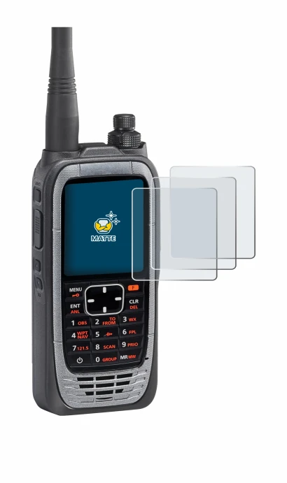 Imagen del dispositivo Icom IC-A25NE /IC-A25CE con una amplia variedad de protectores de pantalla.