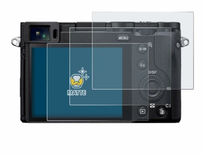 Imagen del dispositivo Sony RX1R III con una amplia variedad de protectores de pantalla.
