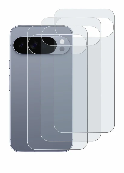 Imagen del dispositivo Google Pixel 10 Pro XL (Trasero) con una amplia variedad de protectores de pantalla.