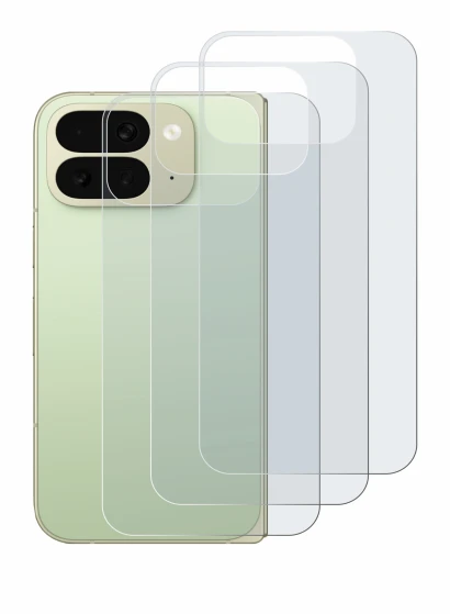 Imagen del dispositivo Google Pixel 10 Pro Fold (Trasero) con una amplia variedad de protectores de pantalla.