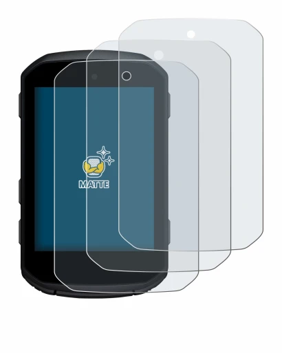 Imagen del dispositivo Garmin Edge 850 con una amplia variedad de protectores de pantalla.