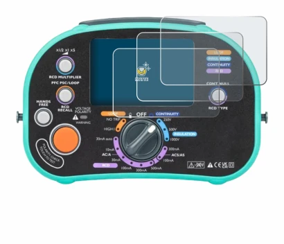Imagen del dispositivo Kewtech KT63DL con una amplia variedad de protectores de pantalla.