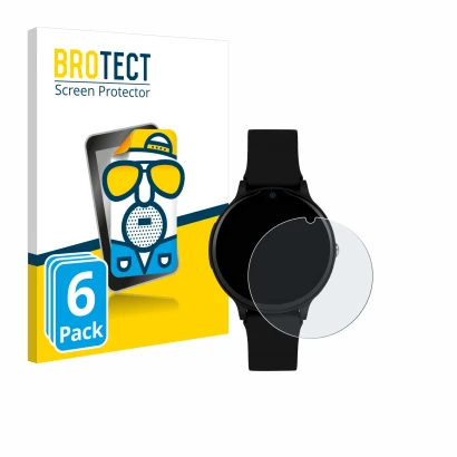 Parte frontal de un envase de producto con el logotipo de la marca BROTECT. Al lado se muestra el dispositivo One2Track Connec