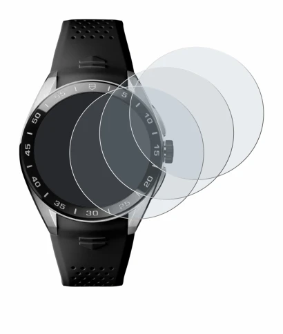 Imagen del dispositivo TAG Heuer Connected Calibre E5 (45 mm) con una amplia variedad de protectores de pantalla.