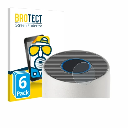 Parte frontal de un envase de producto con el logotipo de la marca BROTECT. Al lado se muestra el dispositivo Philips 2000i Se