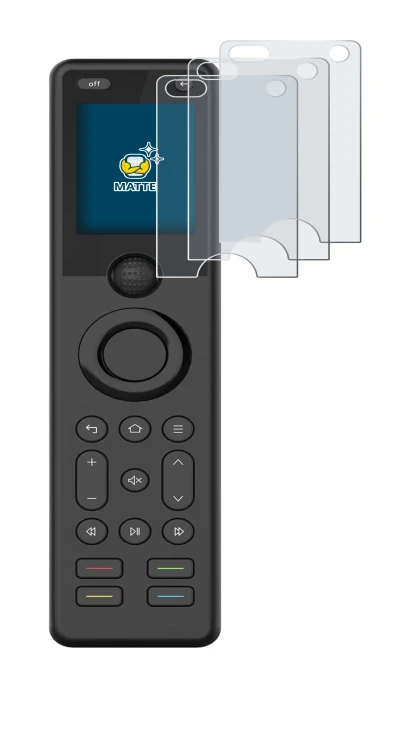 Imagen del dispositivo Sofabaton X1S con una amplia variedad de protectores de pantalla.