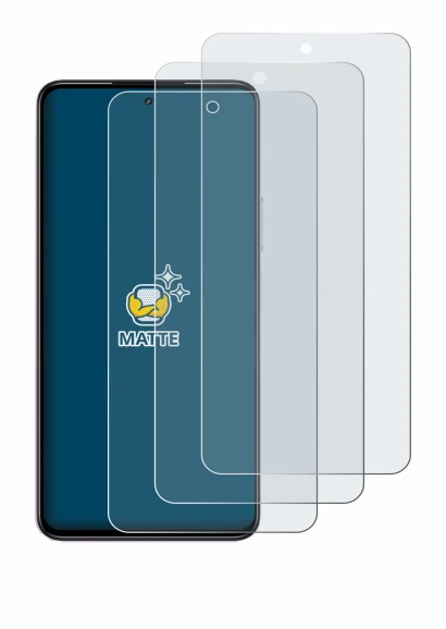 Imagen del dispositivo realme P4x 5G con una amplia variedad de protectores de pantalla.