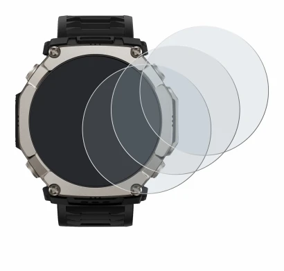 Imagen del dispositivo Huami Amazfit T-Rex Ultra 2 con una amplia variedad de protectores de pantalla.