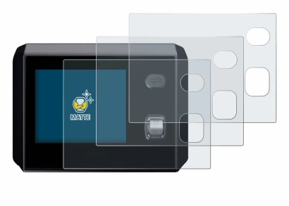 Imagen del dispositivo SkyRC MC5000 con una amplia variedad de protectores de pantalla.
