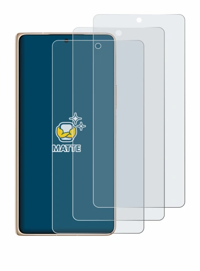 Imagen del dispositivo Honor Magic V6 con una amplia variedad de protectores de pantalla.